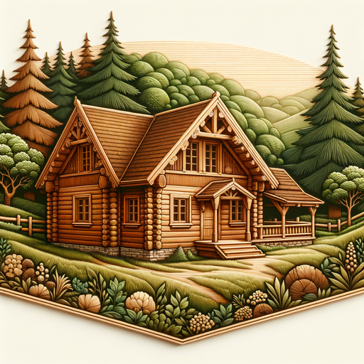 Delightful Cozy Cabin Paint By Color