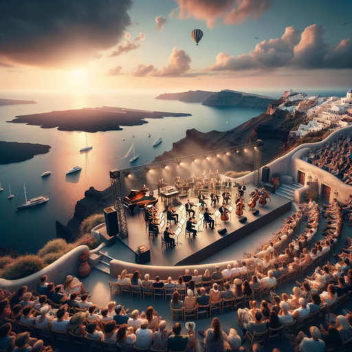 Santorini International Music Festival - Santorini Diamond Painting