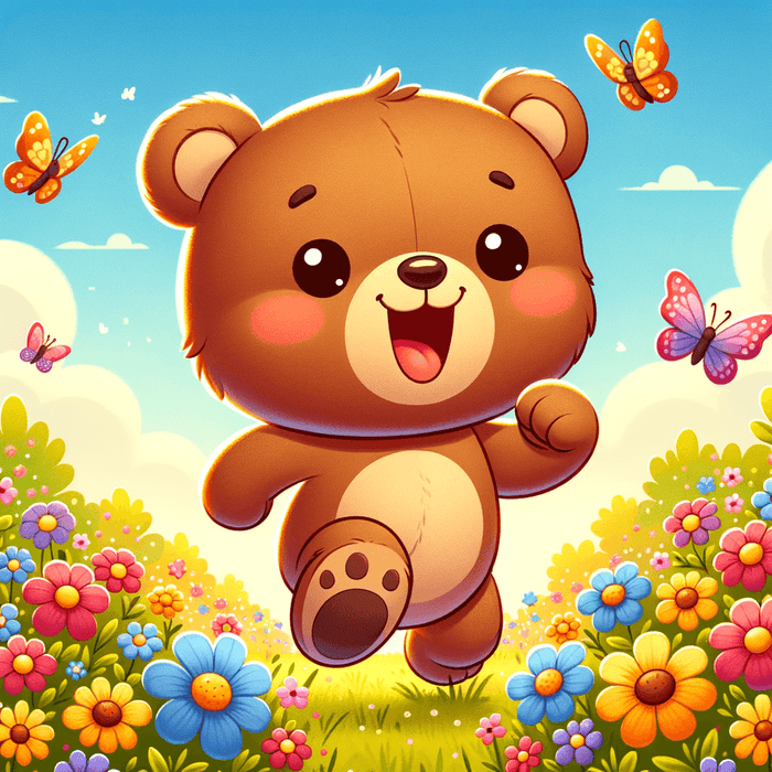 Cuddly Teddy Bear Adventure Paint By Diamonds Art