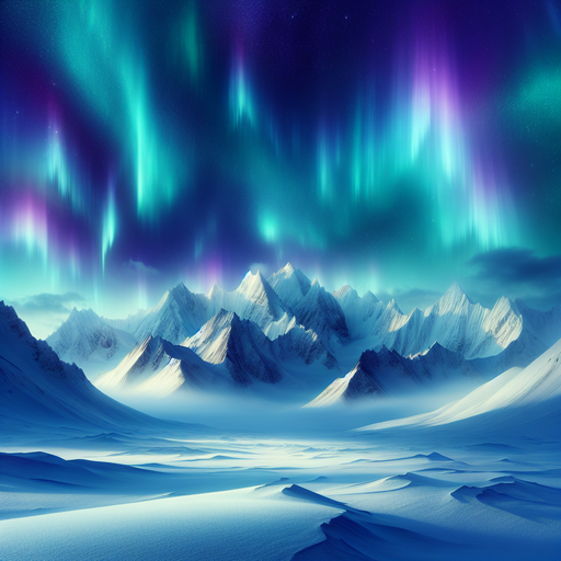 Under The Northern Lights Paint By Color