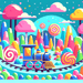 Toyland Express Paint By Diamond