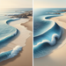 Ocean Wave Harmony Painting Diamond Kit