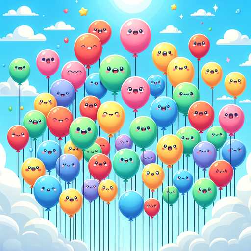 Colorful Balloon Diamond Painting