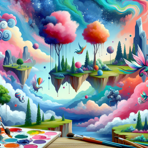 Creative Fantasy Landscape Diamond Painting