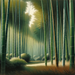 Serenity Bamboo Grove Paint By Color