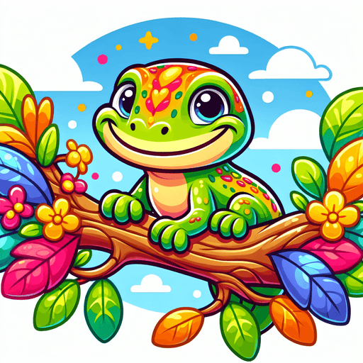 Giggles With Geckos Paint By Color