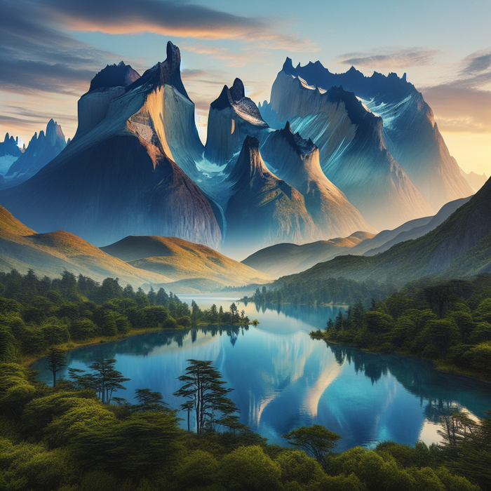 Breathtaking Mountain Escape Painting By Diamonds Kit