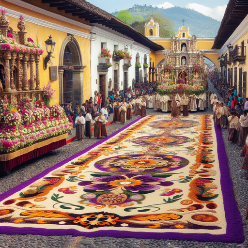 Semana Santa - Antigua Guatemala Paint By Diamonds Art