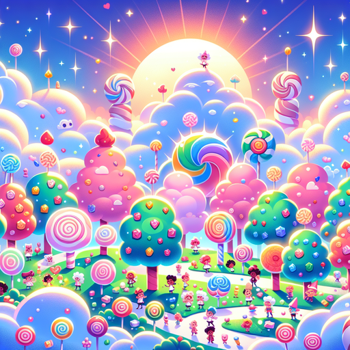 Magical Marshmallow Land Paint By Color
