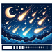 Comet's Celestial Dance DIY Paint By Diamonds