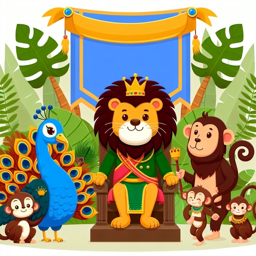 Royal Animal Kingdom Diamond Painting