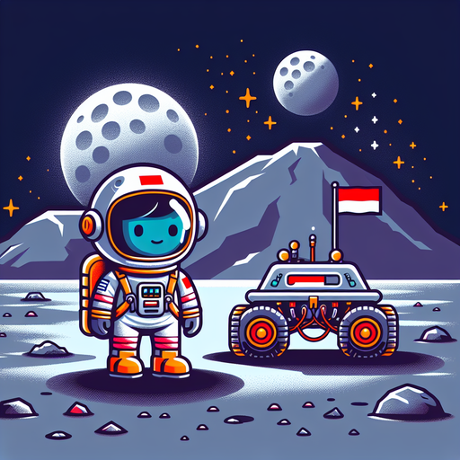 Lunar Landscape Adventure Paint By Diamonds
