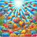 Funky Fish Fiesta Paint By Color