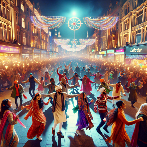 Diwali In Leicester - Leicester Paint By Diamonds Art