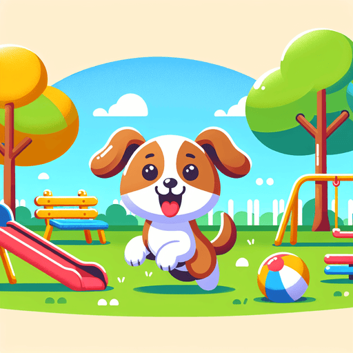 Puppy's Park Adventure Paint By Diamonds