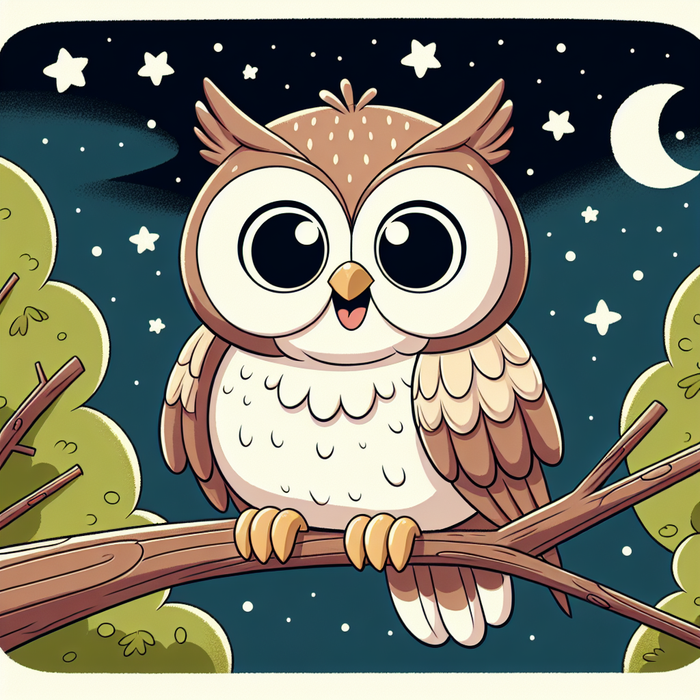 Cute Owl Paint By Diamonds Kits