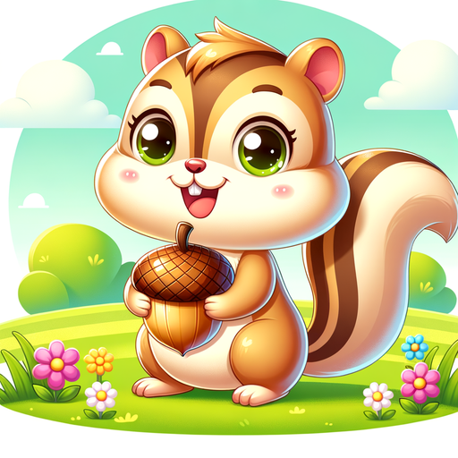 Cheerful Chipmunk Paint By Diamonds Kits