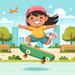 Sunny Skater Paint By Color