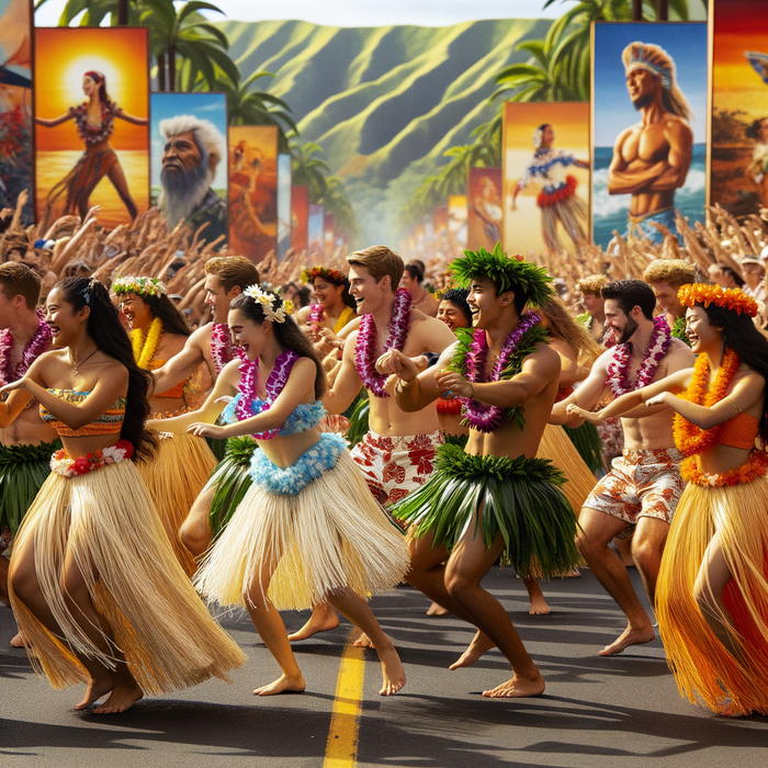 Aloha Festivals Painting By Diamonds Kit