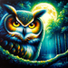 Enigmatic Owl Gaze Paint By Diamonds Kits