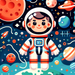 Exploring Space Adventures Paint By Diamond