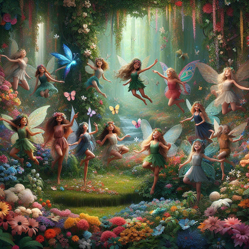 Enchanted Fairy Woods Diamonded Painting Kits