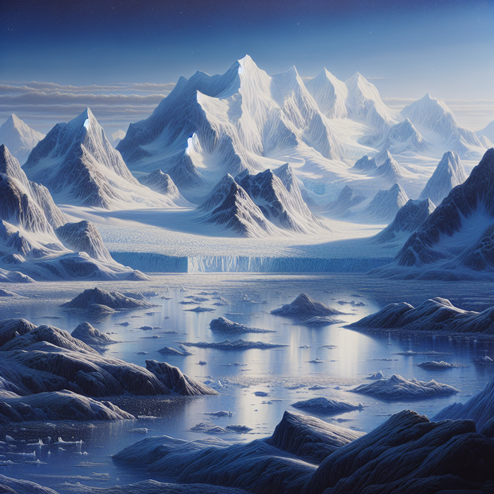 Glistening Arctic Landscape Diamond Painting