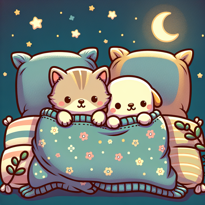 Cuddly Creatures Cozy Night Paint By Color