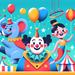 Cheerful Circus Characters Paint By Diamonds