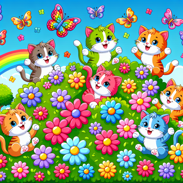 Cuddly Kitten Kingdom Diamonded Painting Kits