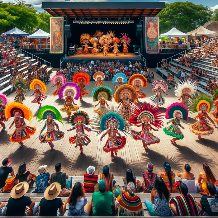 Guelaguetza Festival - Oaxaca Paint By Color