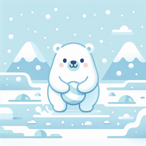 Polar Bear Snowy Adventure DIY Paint By Diamonds