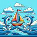 Sailing Adventure On The High Seas Diamond Painting