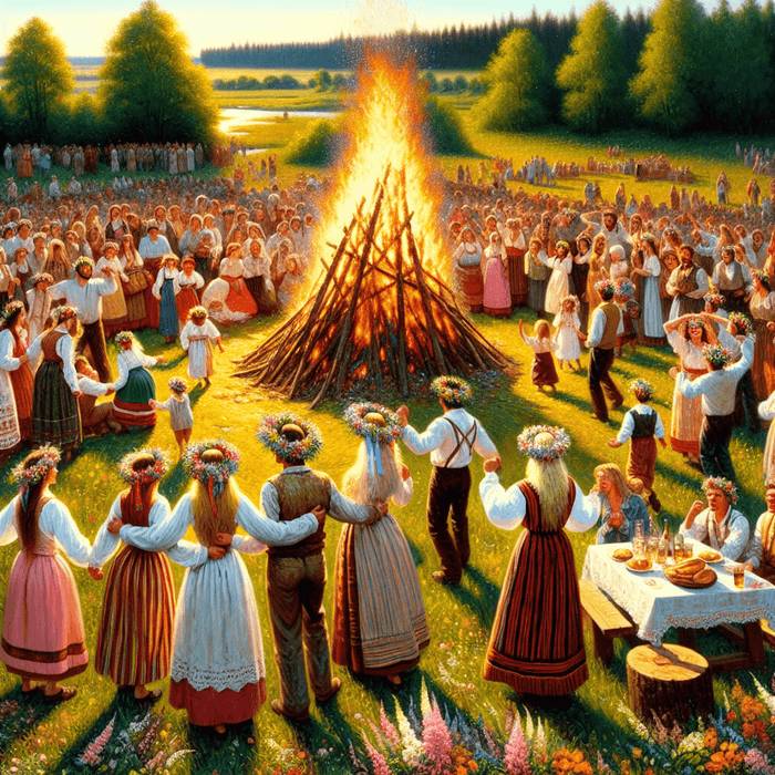 Midsummer - Latvia Diamond Painting