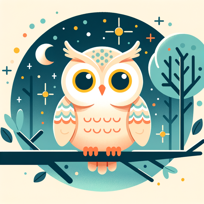 Curious Owl Painting By Diamonds Kit