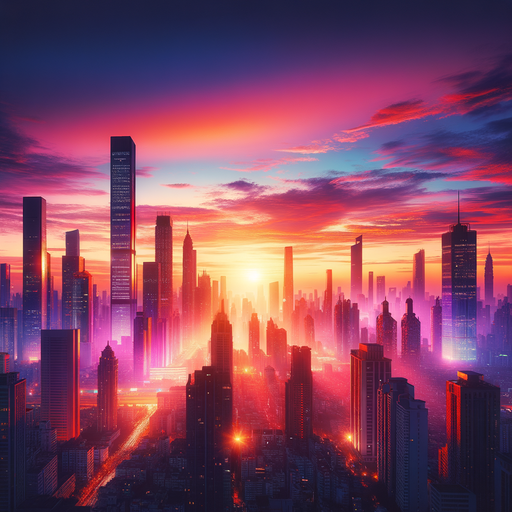 City Skyline Diamond Painting