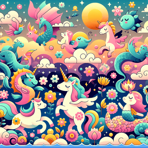Fantastic Fairy Tale Creatures Painting Diamond Kit