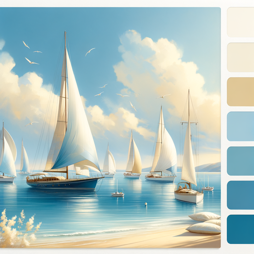 Elegant Nautical Theme Diamonded Painting Kits