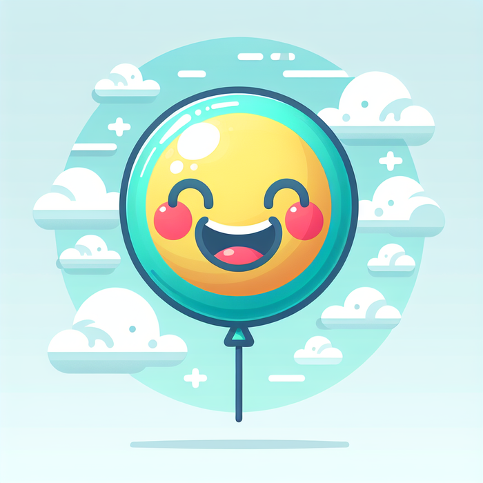 Cheerful Balloon Paint By Color