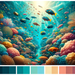 Dreamy Fish Reef Paint By Diamonds Kits