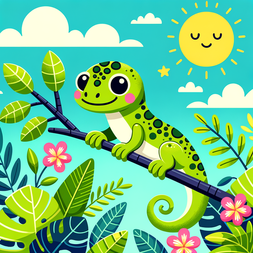 Giggling Gecko DIY Paint By Diamonds