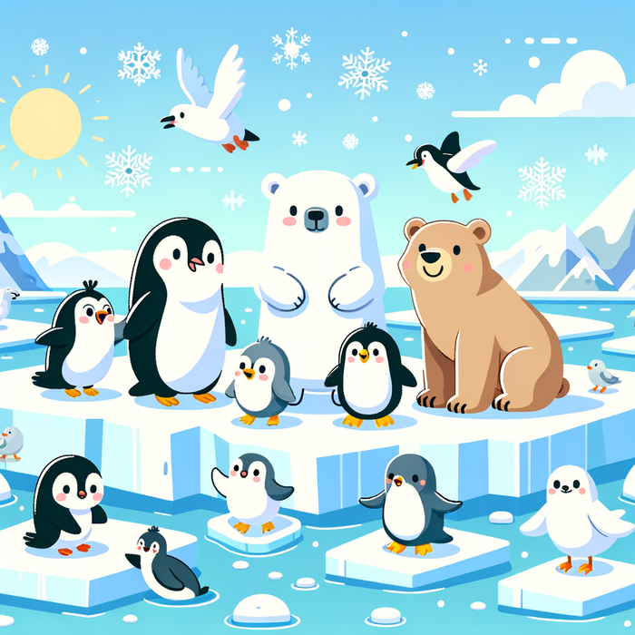 Polar Animal Expedition Paint By Diamonds Kits