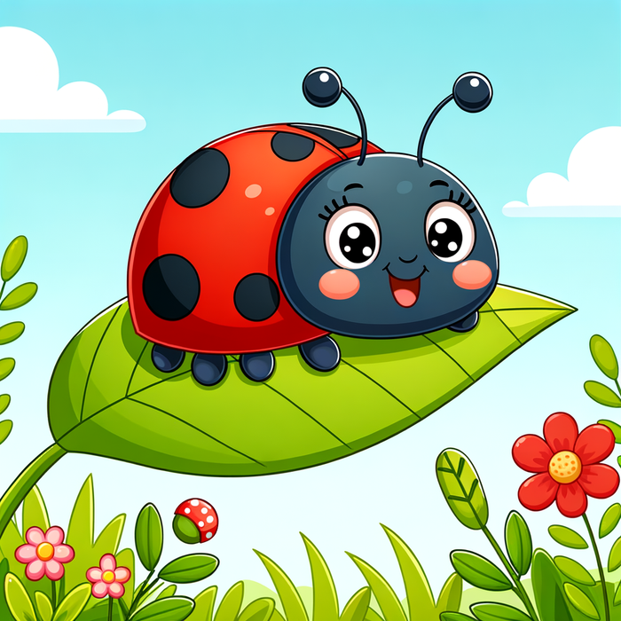 Lively Ladybug Paint By Diamonds Kits