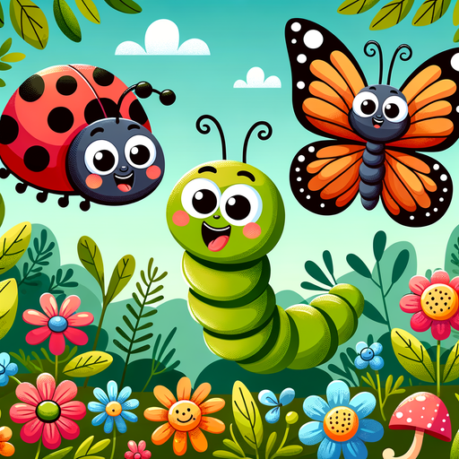 Happy Garden Critters Paint By Diamond