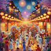 Tet Festival - Vietnam Paint By Diamond