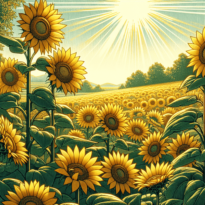 Radiant Sunflower Bliss Paint By Diamonds Art