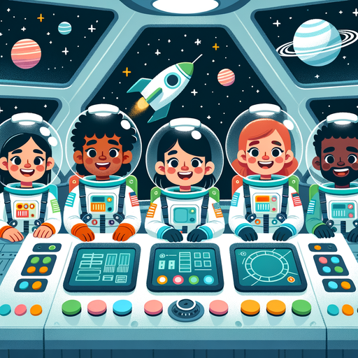 Eager Astronauts Paint By Diamonds Art