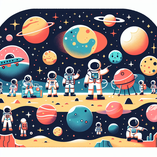 Astronauts' Space Discovery DIY Paint By Diamonds