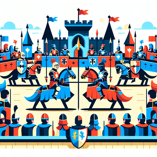 Royal Knight Tournament Painting Diamond Kit