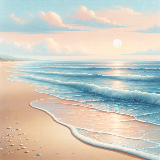 Secluded Beach Retreat Painting By Diamonds Kit